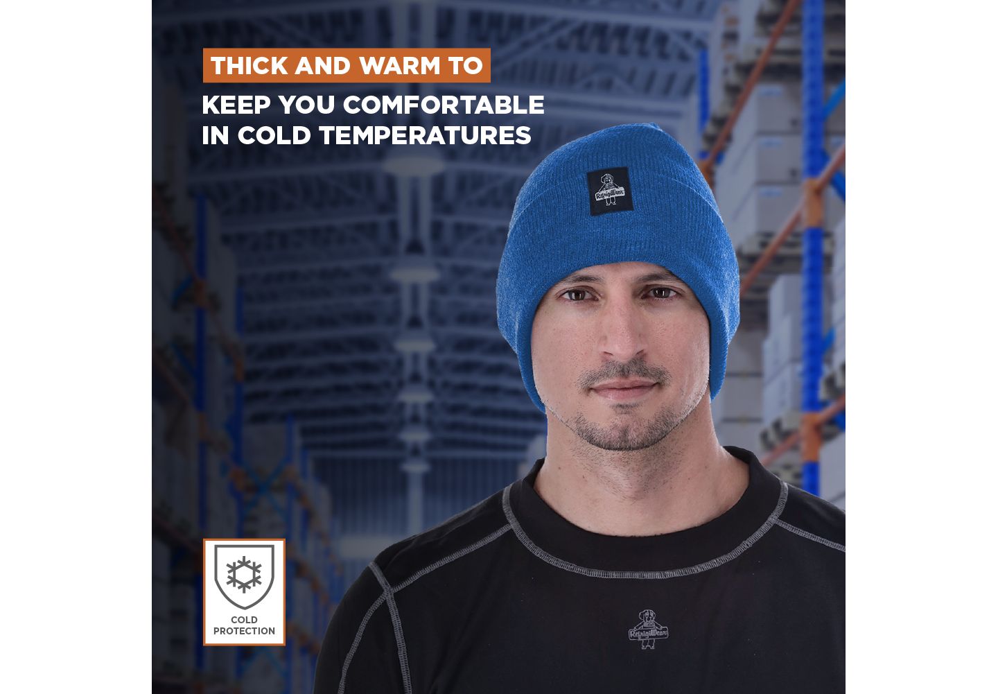 Мужская кепка RefrigiWear Watch - Acrylic Knit, цвет: Синий — фото 5
