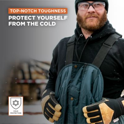 Men's Iron-Tuff Insulated Leather Gloves