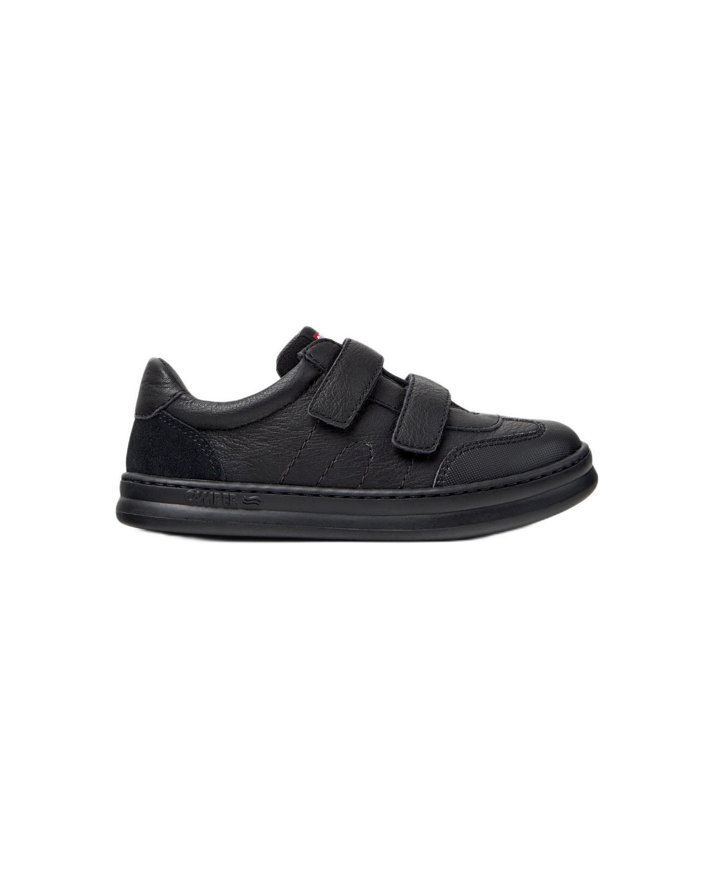 Обувь Camper Runner Four Kids School Uniform Leather Shoes для мальчиков, цвет: Чёрный — фото 2