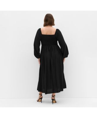 Plus Size Abbigail Long Sleeve Dress