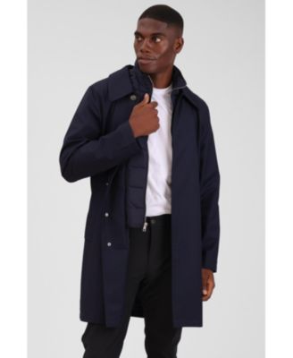 Men's Water-Resistant Mac Coat