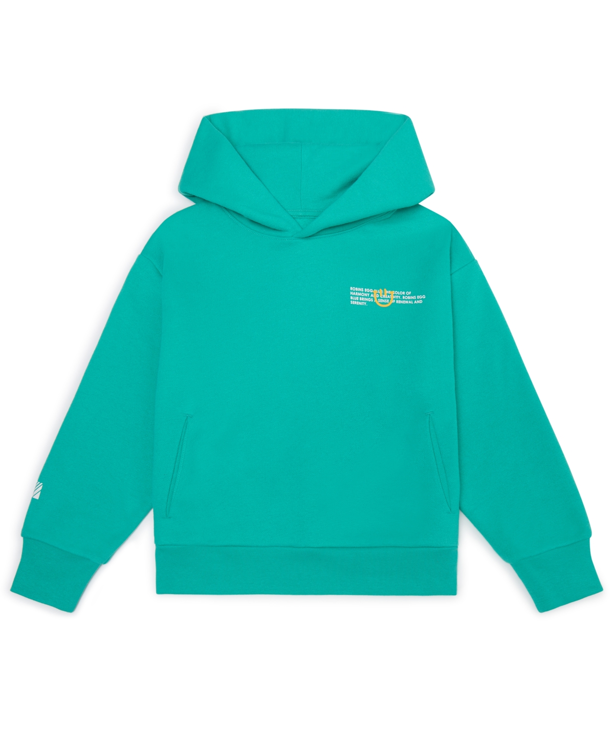Color Lab Unisex 2t-6x Pull-on Printed Long Sleeve Hoodie In Green