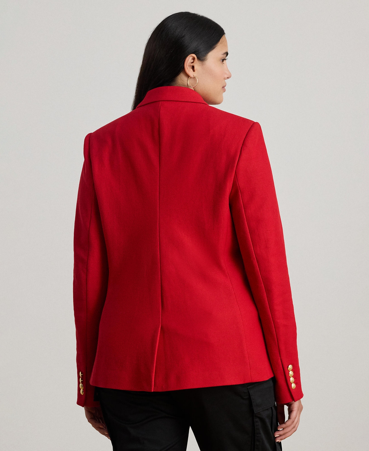 Lauren Ralph Plus Bullion Jacquard Blazer
