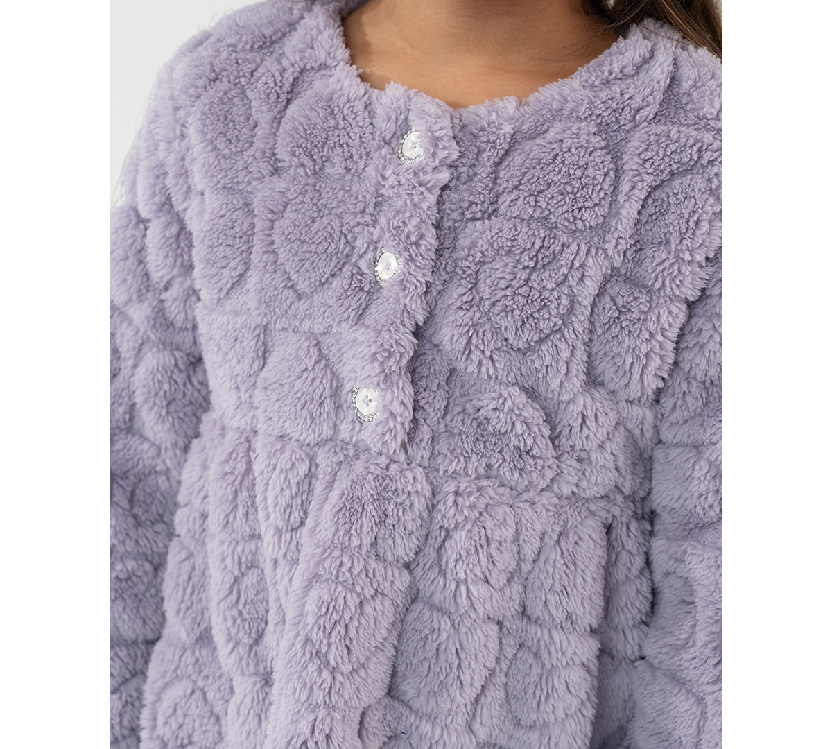 Rare Editions Girls 2T-6X 2-Piece Heart Pattern Top and Solid Leggings Set