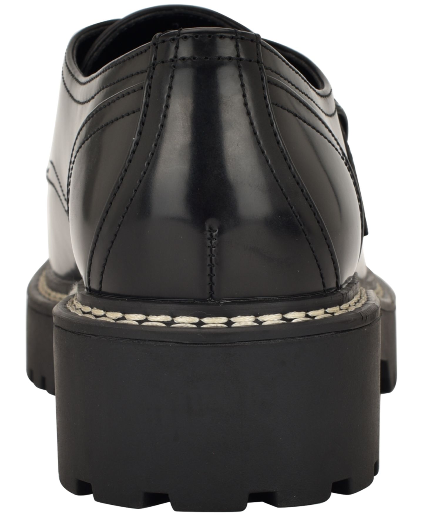 Женские туфли Calvin Klein Saundee Buckle Lug Sole, цвет: Чёрный — фото 3