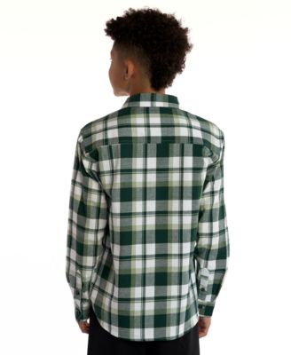 Boys' 5-20 Dixon Plaid Long-Sleeve Shirt