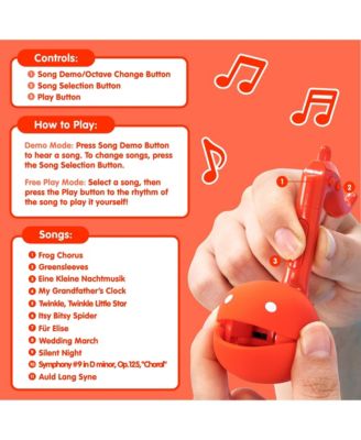 Melody Series Japanese Electronic Mini Size Musical Toy Portable 11 Pre-Programmed Songs