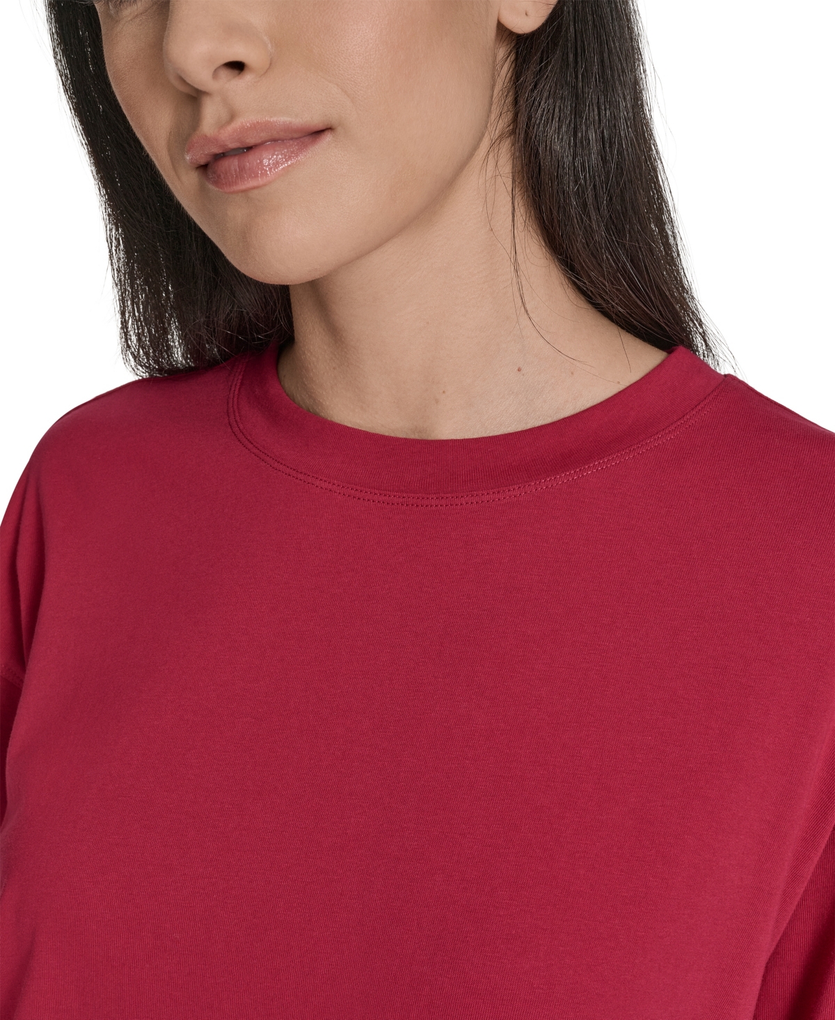 Calvin Klein Performance Women's Long-Sleeve Crewneck T-Shirt
