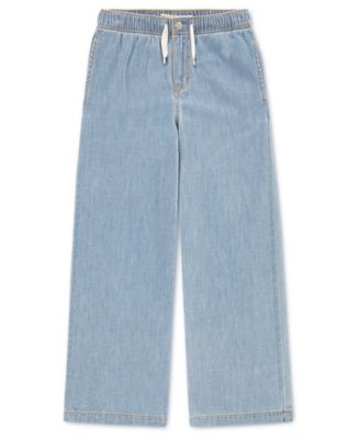 Girls' 7-16 High-Rise Baggy Jeans