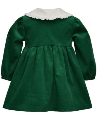 Baby Girls' Long-Sleeve Holly Collar Dress