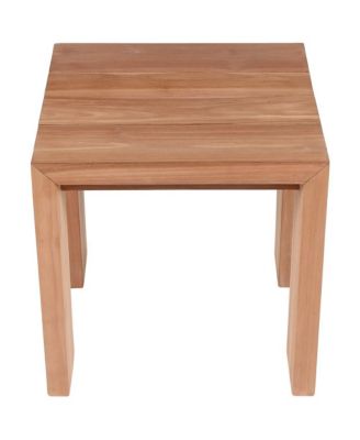 Tulum Teak Outdoor End Table