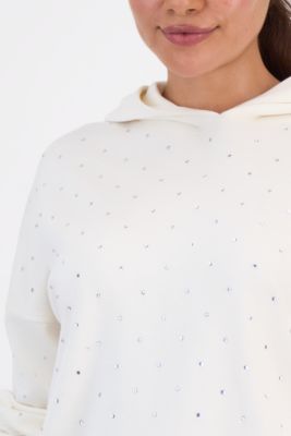Petite Shine Embellished Hoodie, Macy's Exclusive 