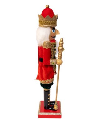 Stunning 15" King Nutcracker