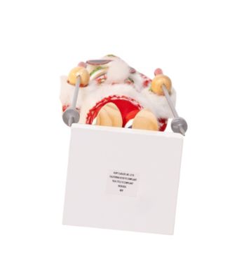 Delightful 15" Ski Santa with Christmas Sweater Nutcracker