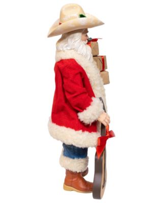 11" Fabrich&eacute; Western Santa with Guitar