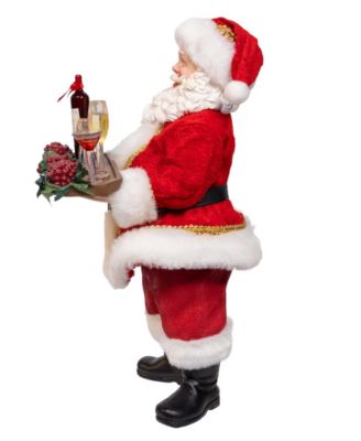 10.5" Fabrich&eacute; Wine Santa