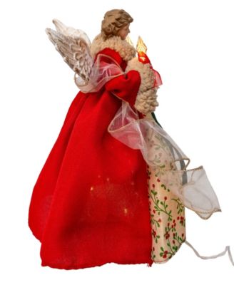Festive Charm 14" Angel Tree Topper