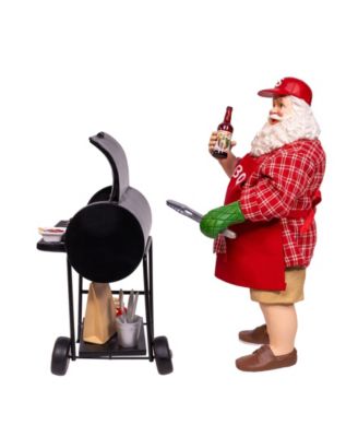 10.75" Barbecue Grill Santa