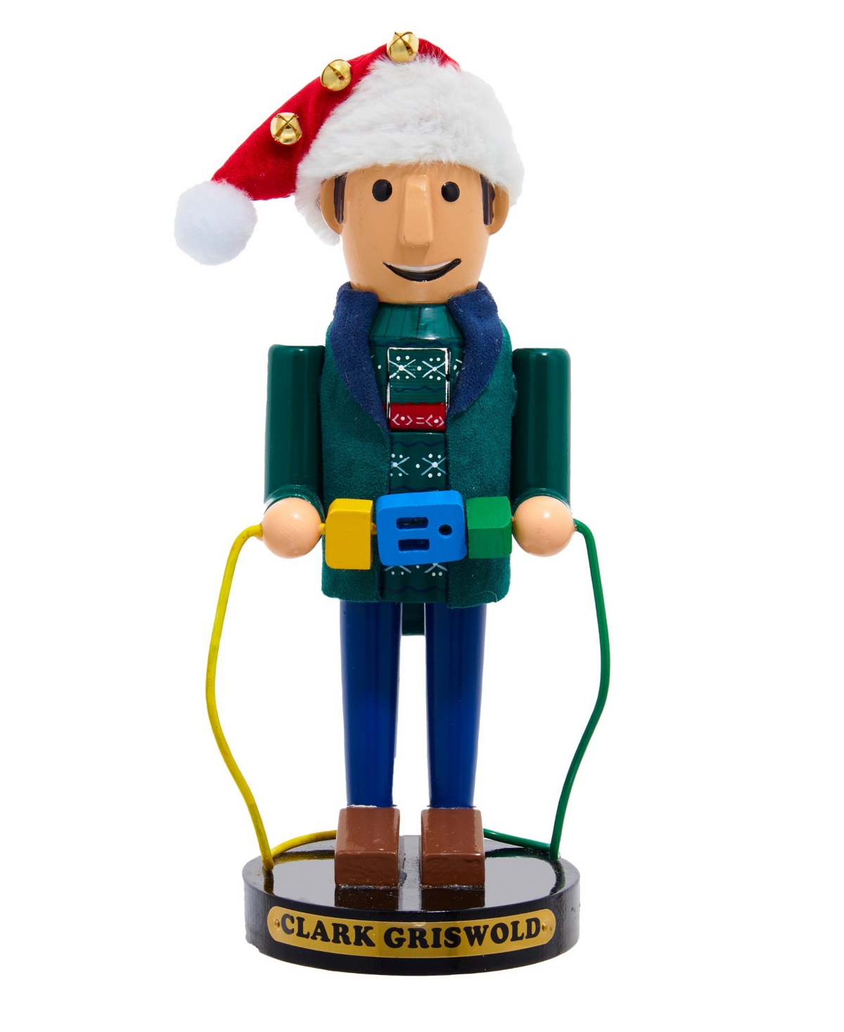 Kurt Adler 10-inch National Lampoon-foots Christmas Vacation Clark Griswold Nutcracker In Multi