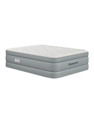 Beautyrest 20 in. Luxaire Raised Air Mattress with Cool Vent Top, Auto Shutoff Pump, Durable Air-Tight Construction - Full