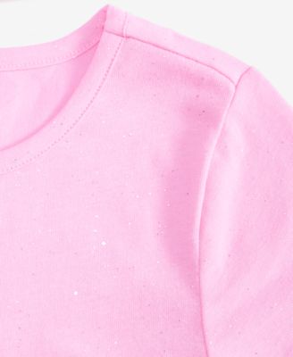 Girls 5-20 Sparkle Short-Sleeve Dress, Macy's Exclusive