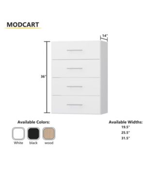 4 Drawer Short Tower for Closet Organizer Unit