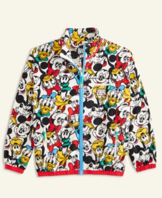 Unisex Mickey Mouse & Friends Full-Zip Fleece Jacket, Macy's Exclusive
