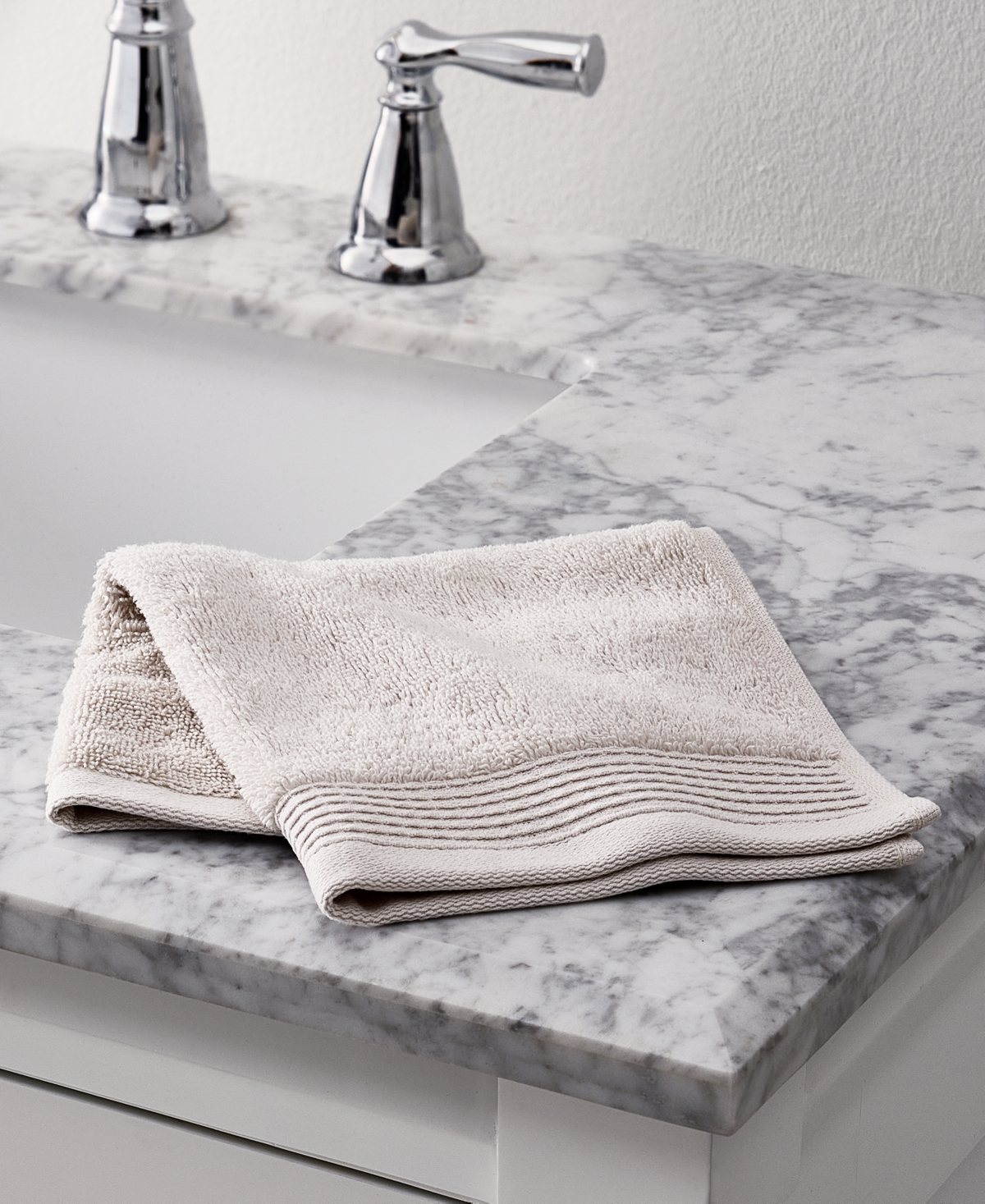Charter Club Signature Washcloth, 13" x 13", Exclusively at Macy's