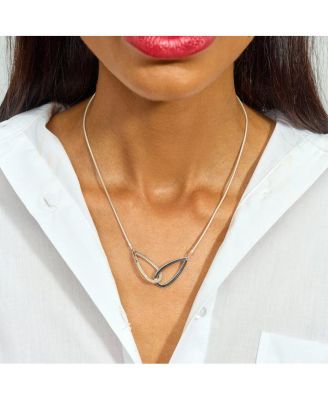 Large Linked Petal Pendant