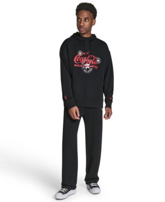 Men's Coca Cola Logo Hooded Sweatshirt