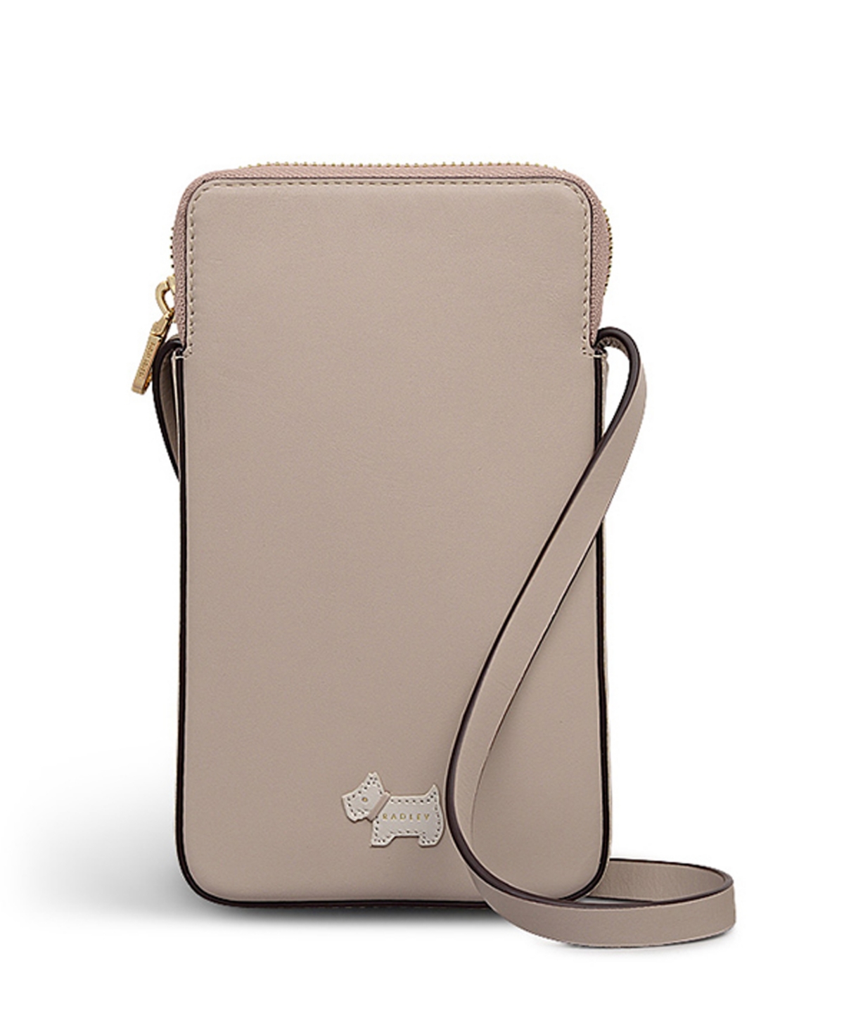 Radley London Heritage Radley Protect Mini Phone Crossbody Bag In Brown