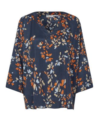 Women's MaBenika 3/4 Sleeve V-Neck Blouse