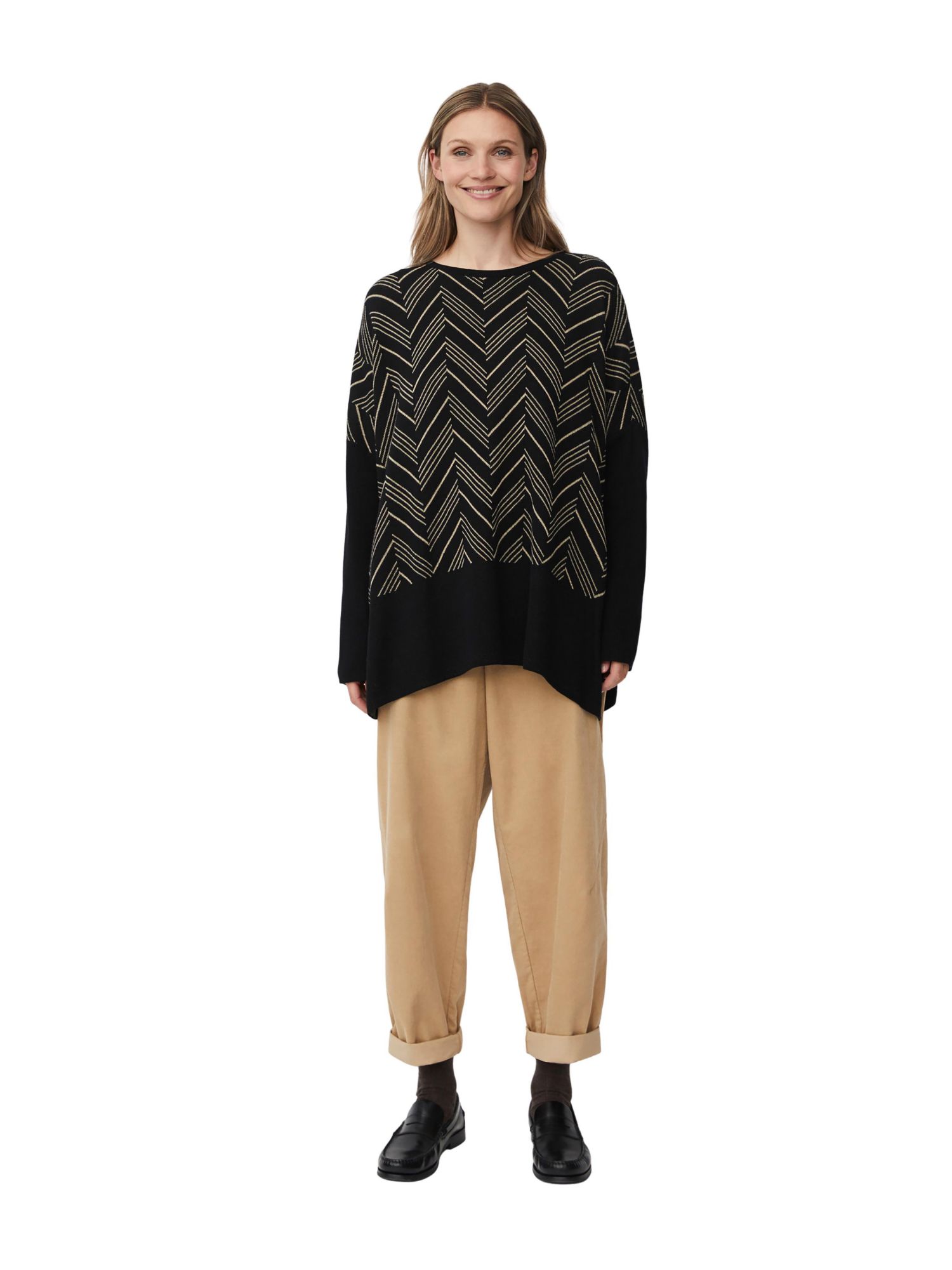 Women's Long Sleeve Loose Fit Jumper