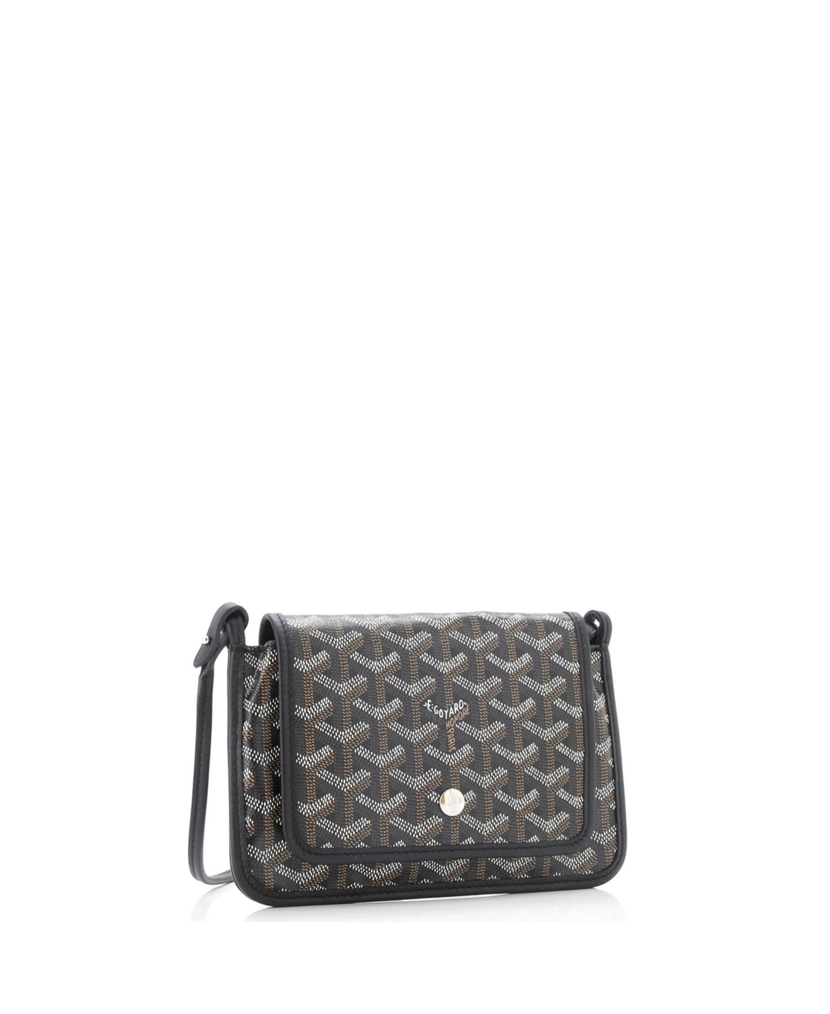 Pre-Owned Goyard Plumet Clutch Wallet Coated Canvas