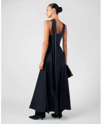 Women's Wrap Neck Slip Dress