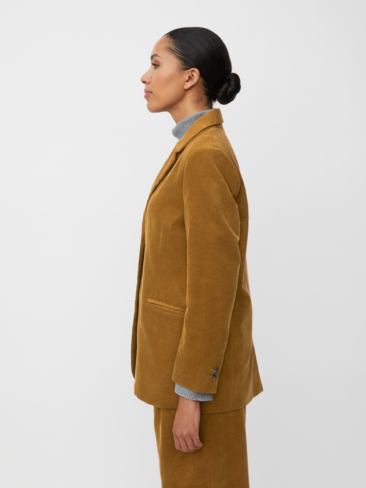 Masai Copenhagen Women's MaJaxi Long Sleeve Corduroy Blazer