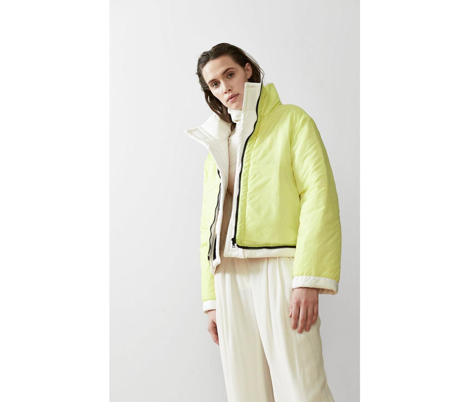 Women's Reversible Convertible Sustainable Down Coat