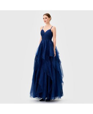 Women's Solenne Tiered Ball Gown