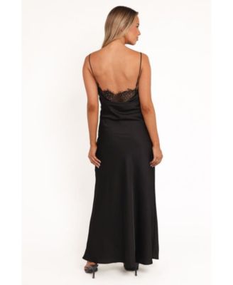 Women's Evana Lace Maxi Dress - Black XL