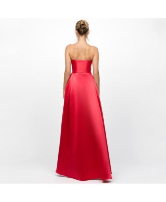 Women's Grayce Strapless Satin Gown