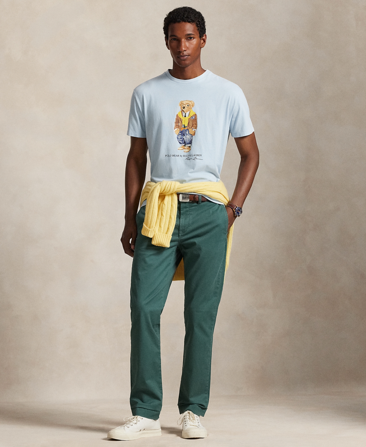 Polo Ralph Lauren Men's Classic Fit Bear Jersey T-Shirt