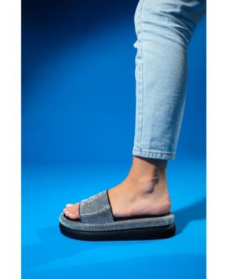 Oeste Rhinestone Platform Sandal (Women)