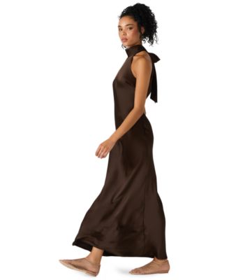 Women's Lara Satin Maxi Dress