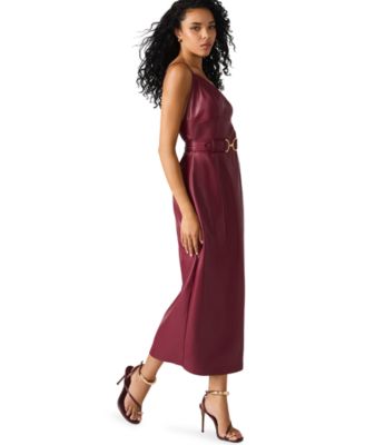 Women's Kailey Sleeveless Belted Midi Dress
