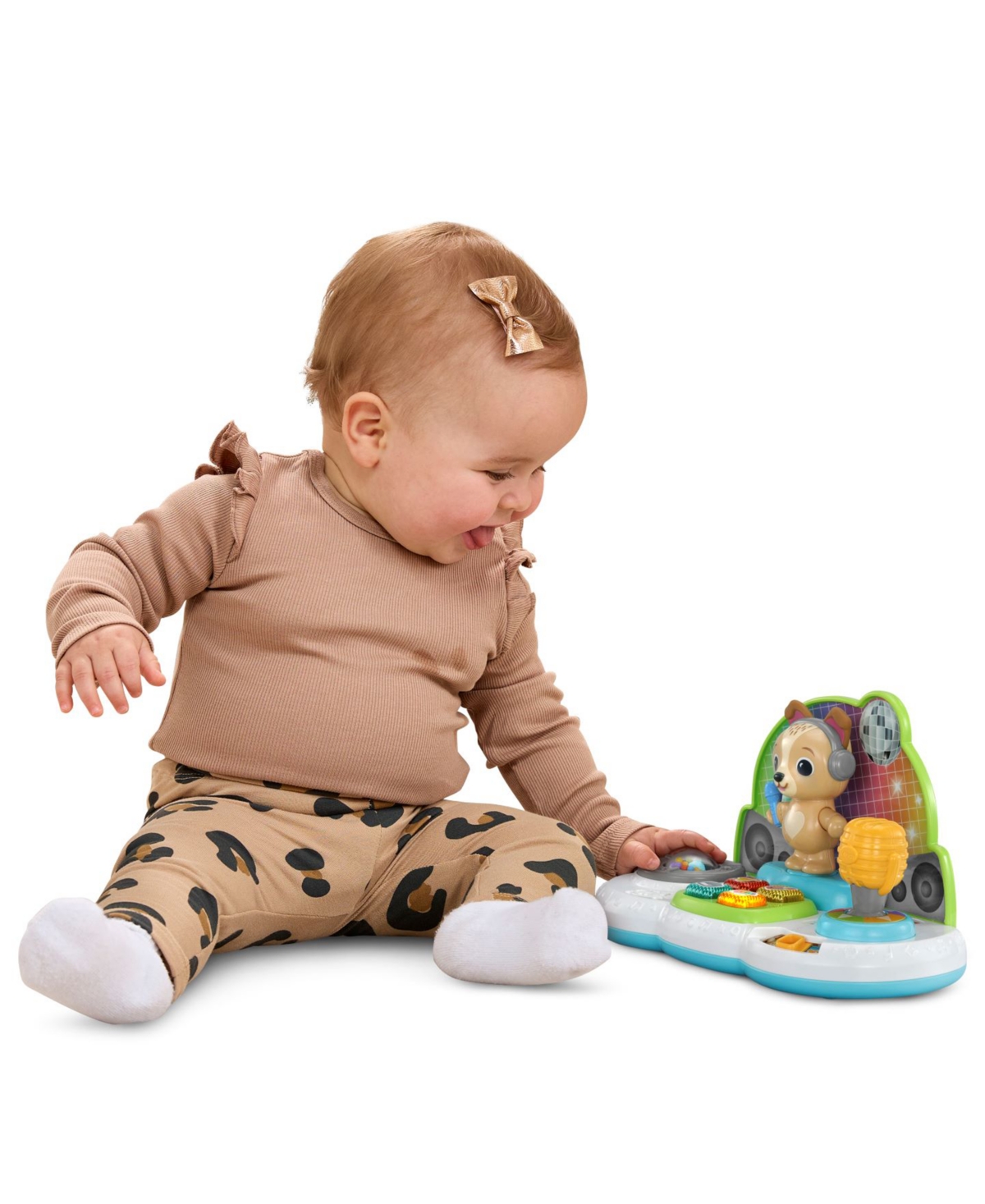 Vtech Baby Bark And Bop Dance Party Puppy Toy In Transparent
