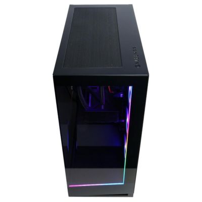 Gamer Supreme Liquid Cooled Gaming Desktop Computer, AMD Ryzen 9 9900X 4.4GHz, 32GB RAM, 2TB SSD, AMD Radeon RX 9060 XT 16GB, Windows 11
