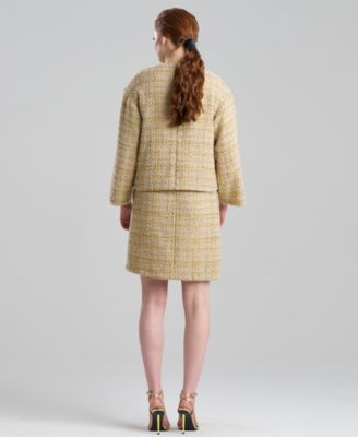 Women's Sparkle Open Front Sweater