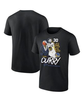 Fanatics Mto Label - Men's Stephen Curry Black Golden State Warriors Competitor T-Shirt