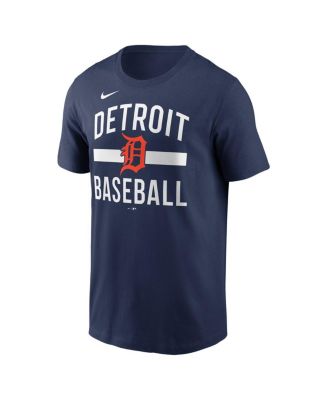 Men's Navy Detroit Tigers Arched T-Shirt