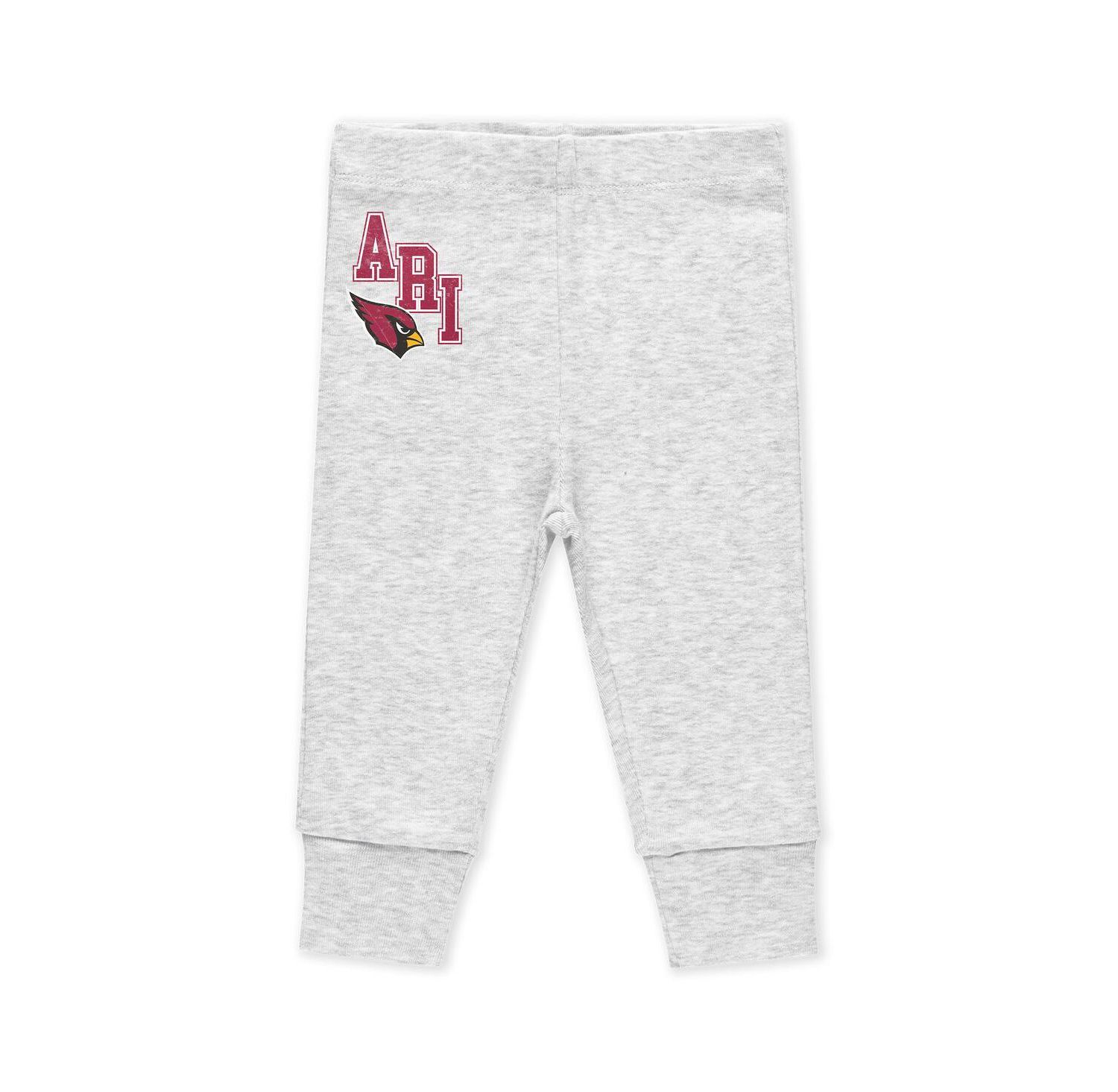 Baby Boys and Girls 2-Piece Arizona Cardinals Turn Me Around Bodysuits and Pants Set